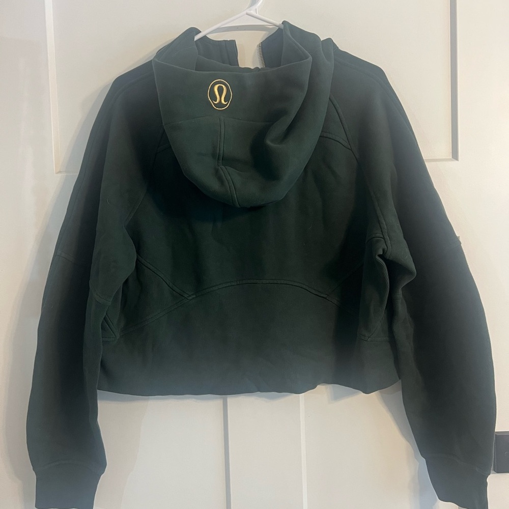 Lululemon Scuba Oversized Half Zip Hoodie, Size M/L, Legacy Green and Gold 💚💛💚💛 - Picture 11 of 16